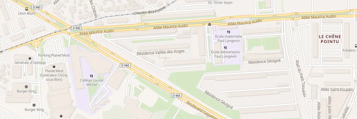 Plan du 32 Res Vallee des Anges à Clichy-sous-Bois