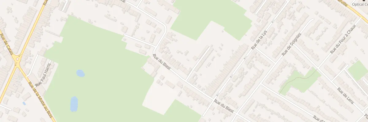 Plan du 47 Rue du Biest à Hazebrouck