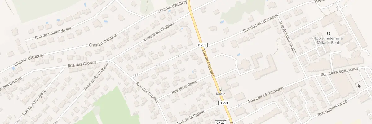 Plan du 16 Rue de la Chasse à Villecresnes