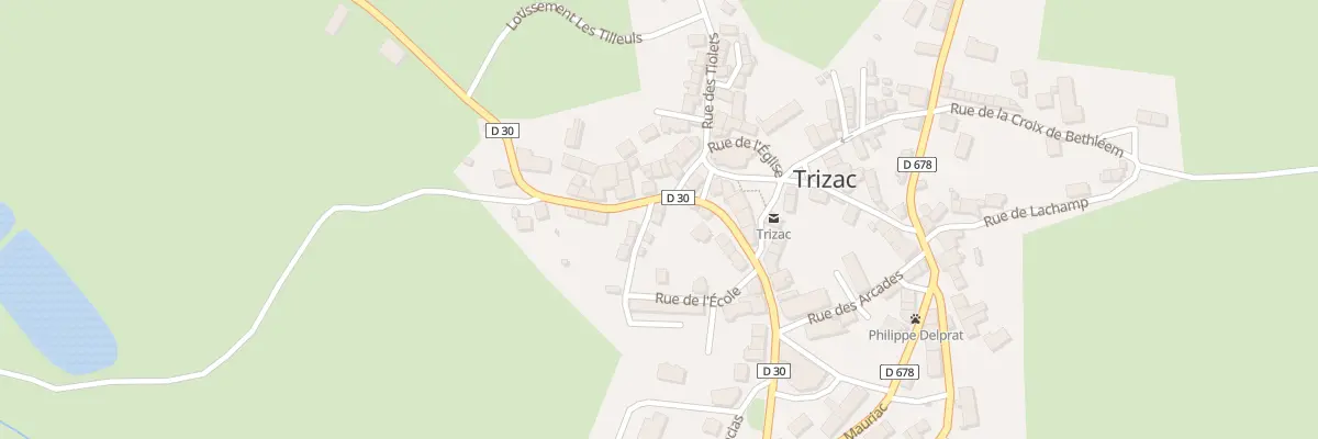 Plan du 3 All des Jardins à Trizac