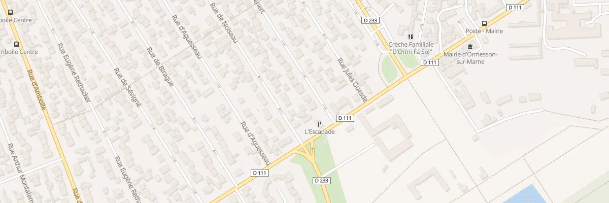 Plan du 5 Rue Albert Kienert à Ormesson-sur-Marne