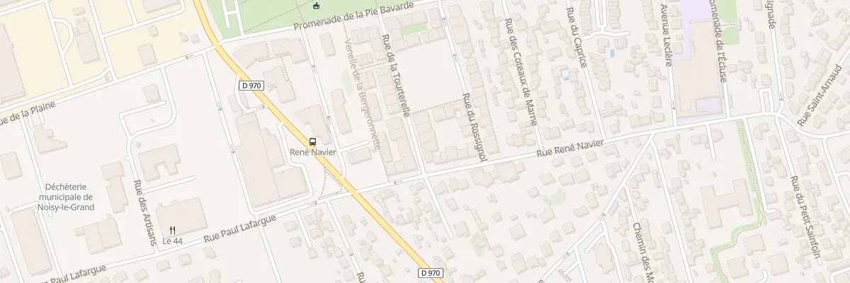 Plan du 7 Rue de la Tourterelle à Noisy-le-Grand