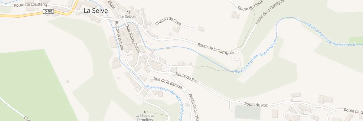 Plan du 5014 La Selve à La Selve