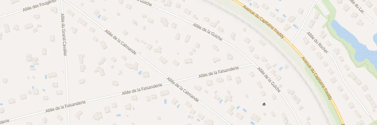 Plan du 8 All de la Faisanderie à Saint-Fargeau-Ponthierry