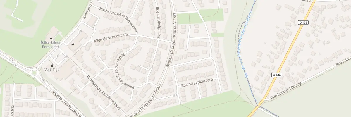 Plan du 1 Rue de la Marnière à Sucy-en-Brie