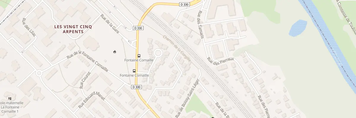 Plan du 15 Rue Guy de Maupassant à Quincy-sous-Sénart