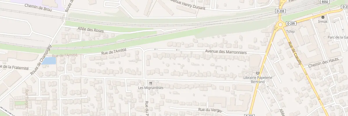 Plan du 41 Av des Marronniers à Villiers-sur-Marne