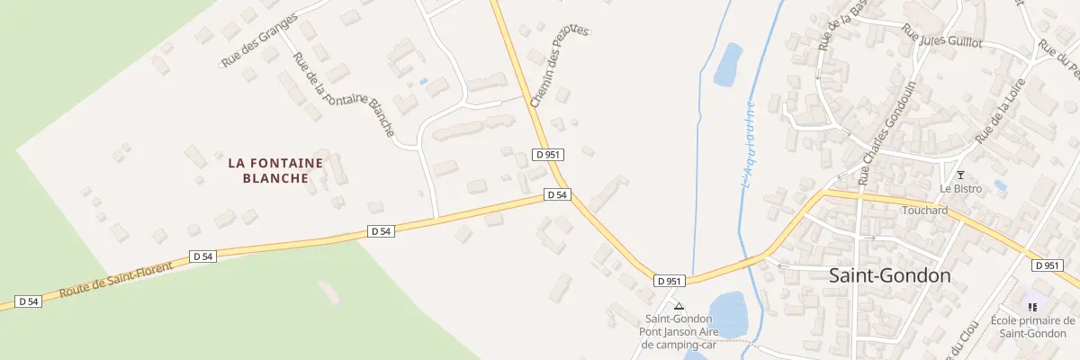 Plan du 36 Rte de Sully à Saint-Gondon