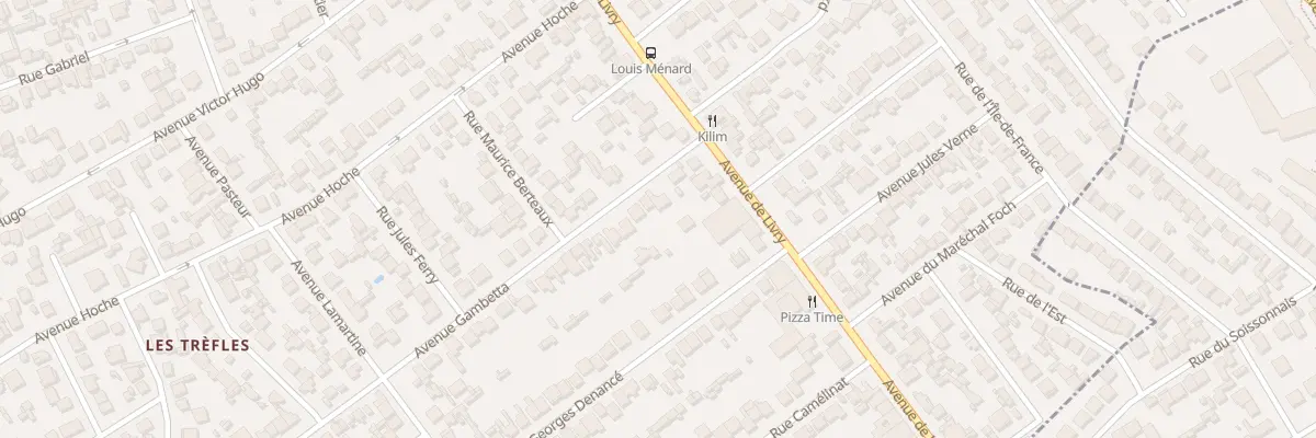 Plan du 9 Av Gambetta à Sevran