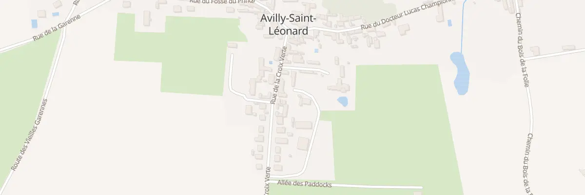 Plan du 11 Rue de la Croix Verte à Avilly-Saint-Léonard