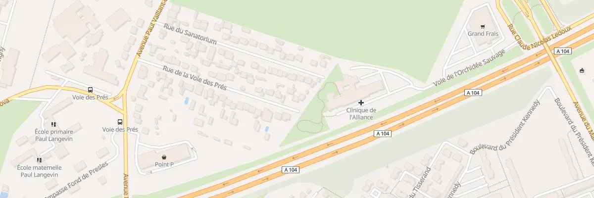 Plan du 39 Rue de la Voie des Prés à Villepinte