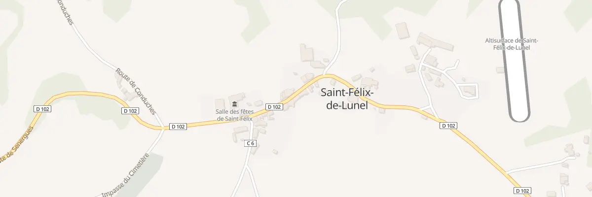 Plan du 5004 Saint Felix à Saint-Félix-de-Lunel
