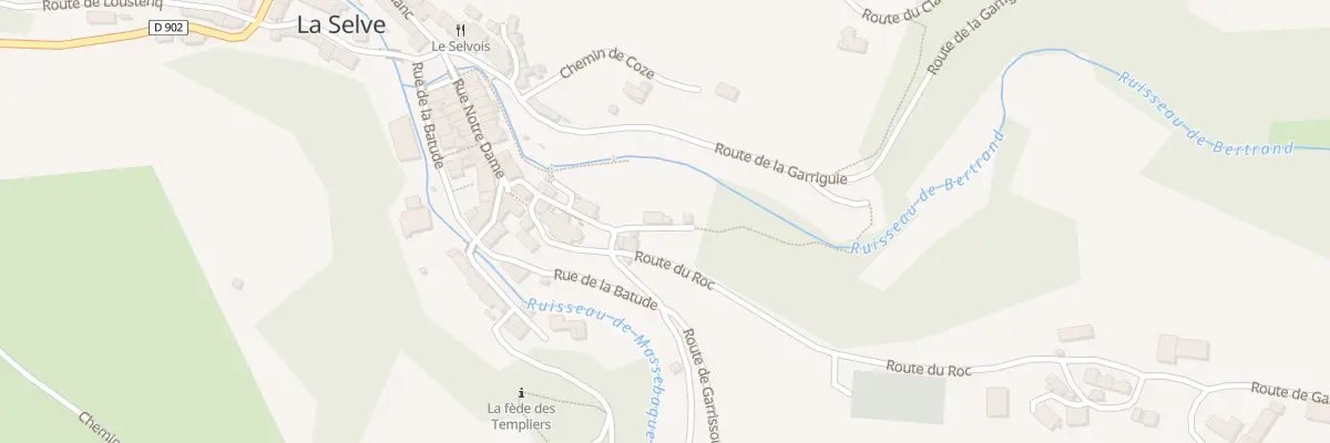 Plan du 5013 La Selve à La Selve