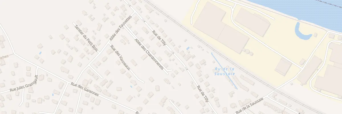 Plan du 7 Rue de Tilly à Saint-Fargeau-Ponthierry