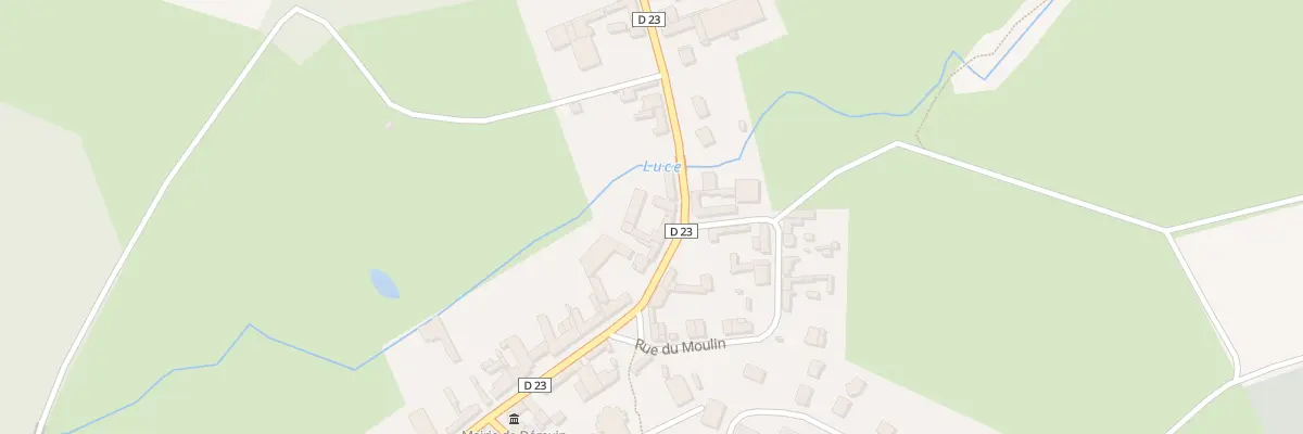 Plan du 29 Gr Grande Rue à Démuin