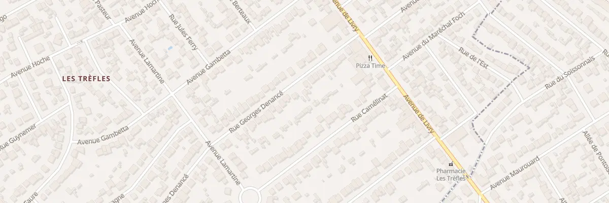 Plan du 27 Rue Georges Denancé à Sevran