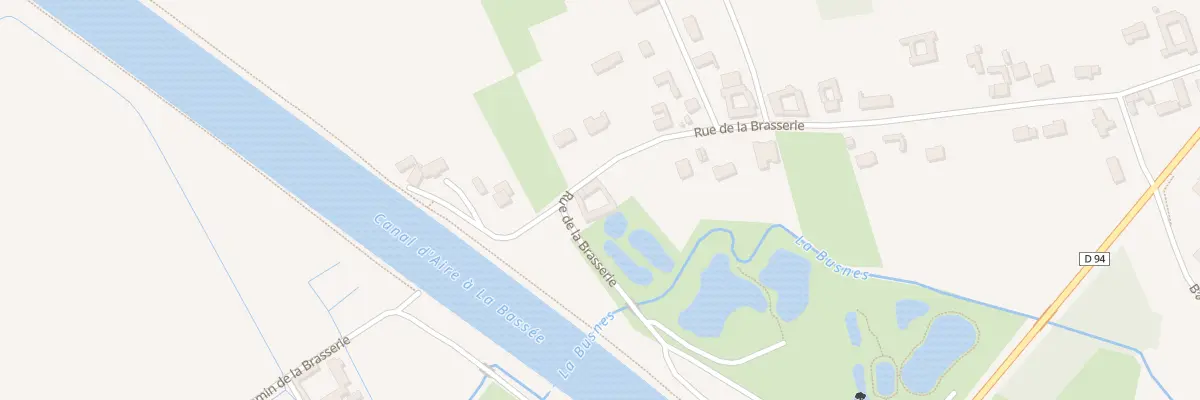 Plan du 1813 Rue de la Brasserie à Robecq