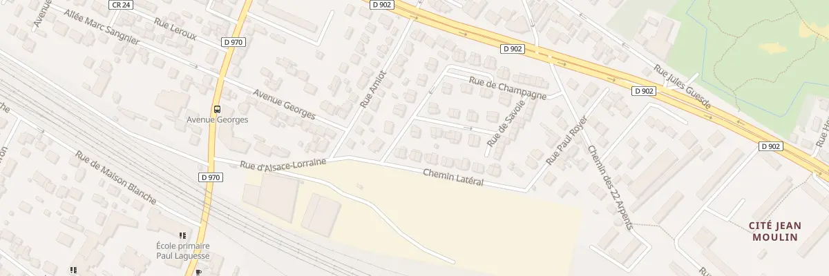 Plan du 19 Rue de Champagne à Gagny