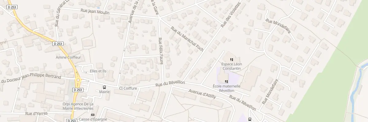 Plan du 7 Rue des Violettes à Villecresnes