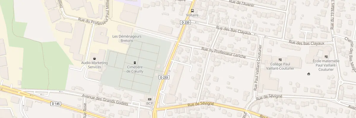 Plan du 511 Av Maurice Thorez à Champigny-sur-Marne
