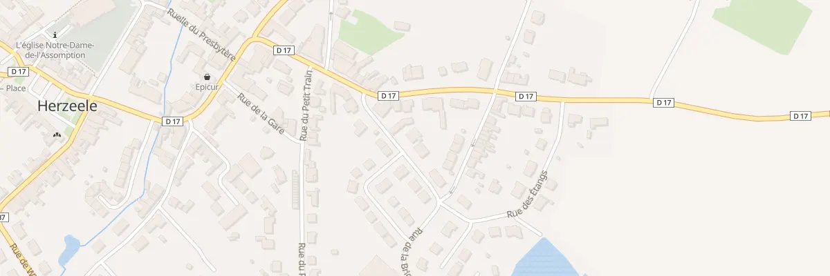Plan du 59 Rue de la Briqueterie à Herzeele