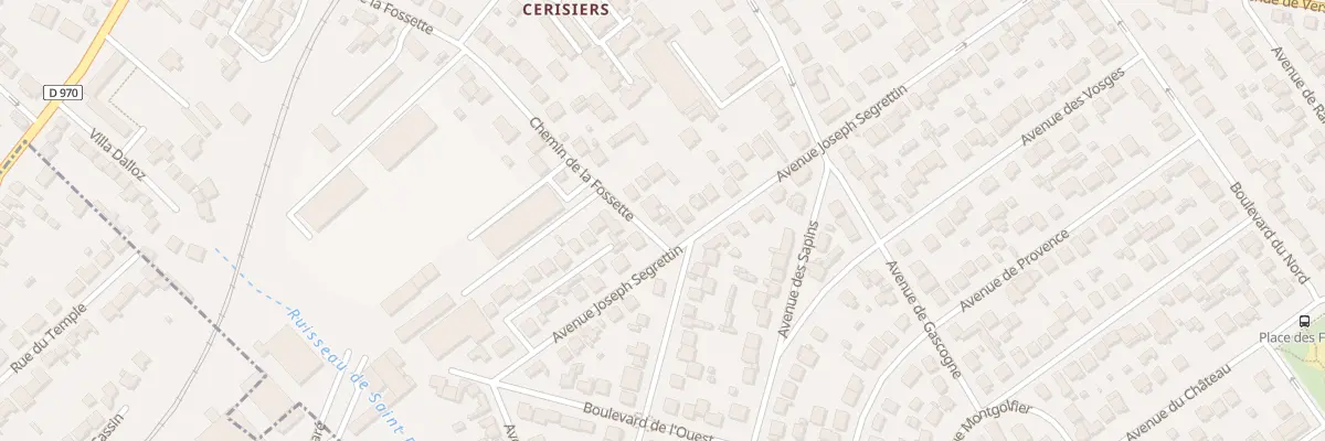 Plan du 42 Av Joseph Segrettin à Gagny