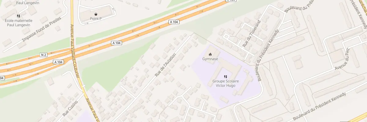 Plan du 44 Rue de l’Aviation à Villepinte