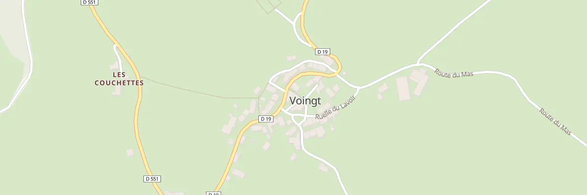 Plan du 5019 Le Bourg à Voingt