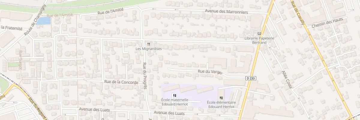 Plan du 24 Rue du Verger à Villiers-sur-Marne