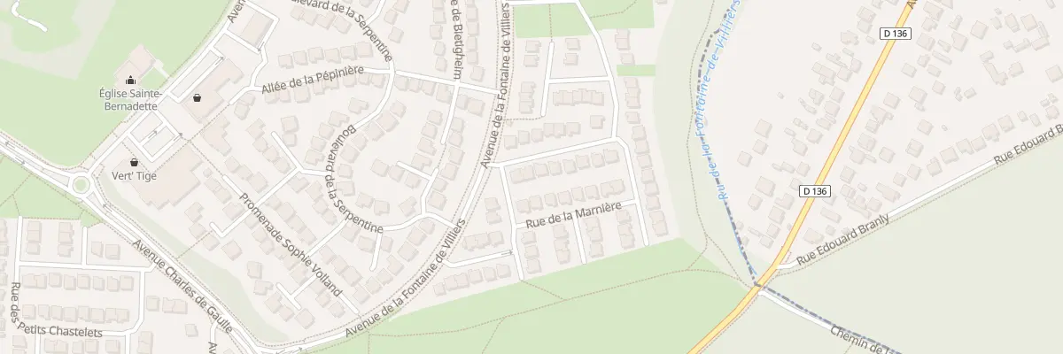 Plan du 4 Rue de la Marnière à Sucy-en-Brie