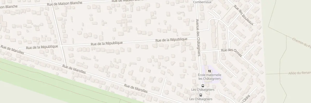 Plan du 36 Rue de la République à Boissy-Saint-Léger