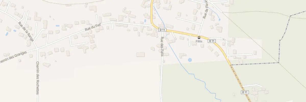 Plan du 2 Rue des Pâtis à Cély