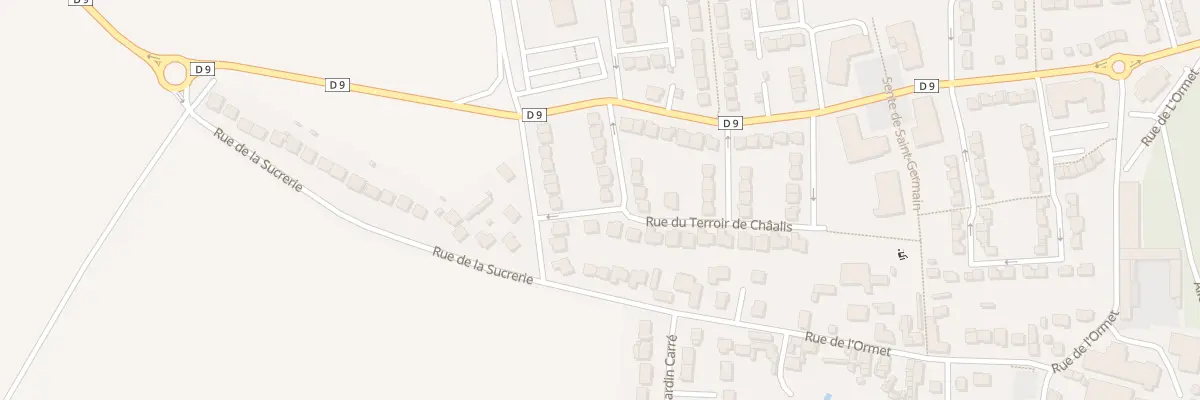 Plan du 29 Rue du Terroir de Chaalis à Villeron