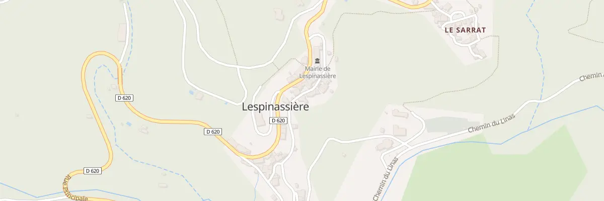 Plan du 57 Le Pech à Lespinassière