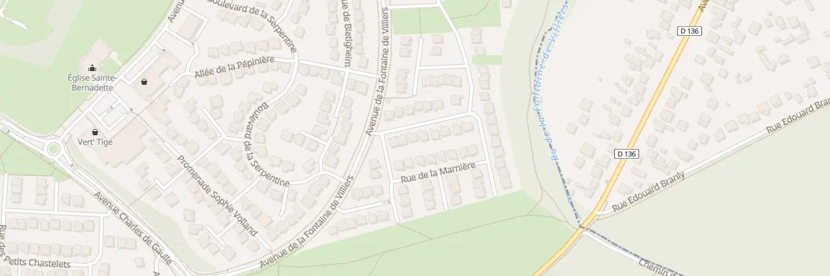 Plan du 6 Rue de la Marnière à Sucy-en-Brie