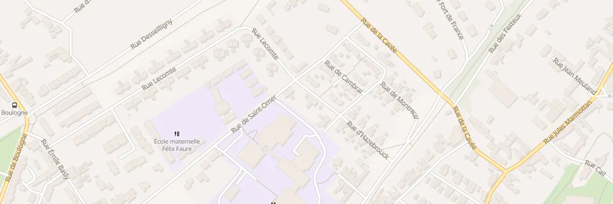 Plan du 38 Rue d’Hazebrouck à Bruay-la-Buissière