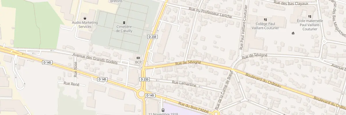 Plan du 90 Rue de Sévigné à Champigny-sur-Marne