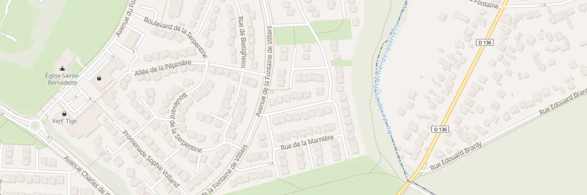 Plan du 7 Rue de la Marnière à Sucy-en-Brie