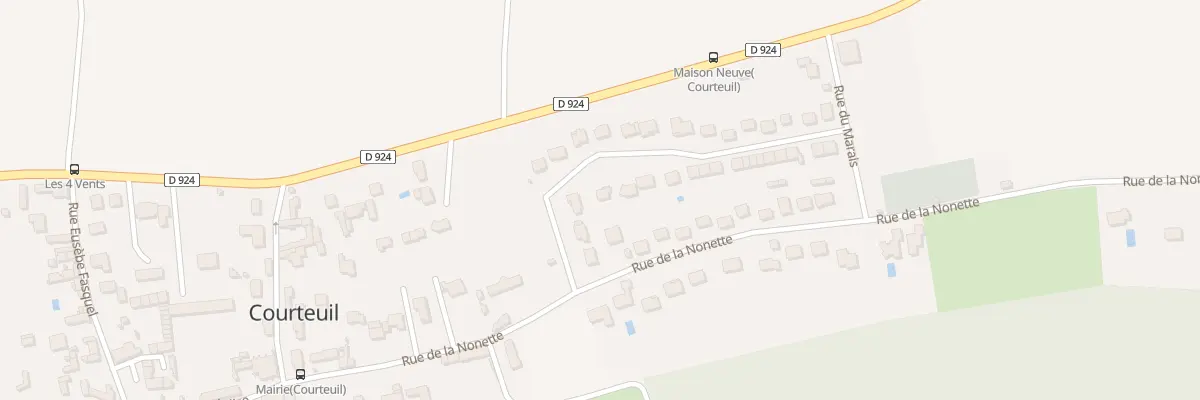 Plan du 7 Rue Gen A.H. Lefevre à Courteuil