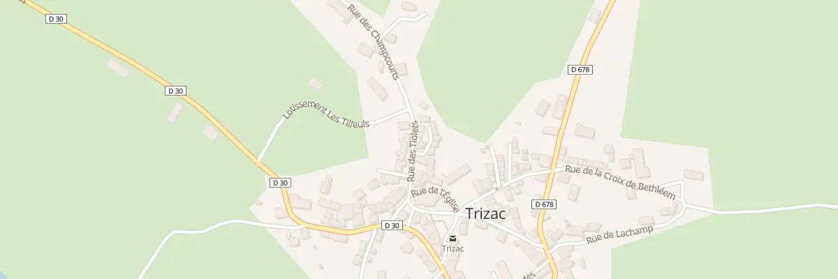 Plan du 8 Rue des Tiolets à Trizac
