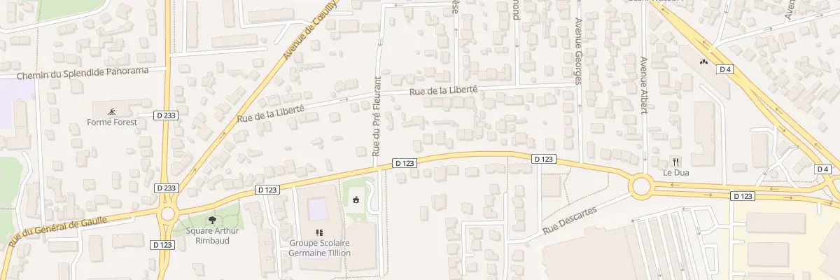 Plan du 41 Rue Fusilles de Chateaubriant à Chennevières-sur-Marne