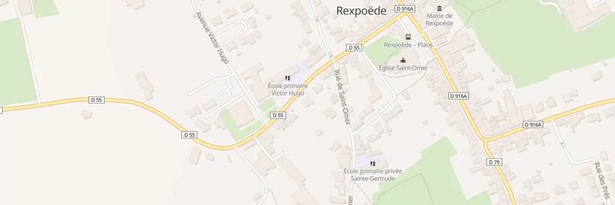 Plan du 13 Rue de West-cappel à Rexpoëde
