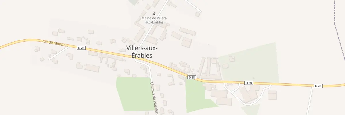 Plan du 4 Rue de Basse Boulogne à Villers-aux-Érables