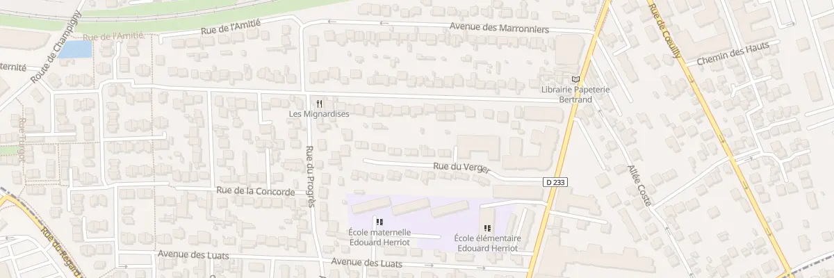 Plan du 18 Rue du Verger à Villiers-sur-Marne