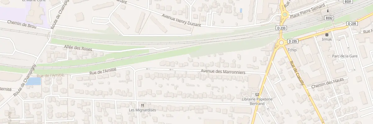 Plan du 28B Av des Marronniers à Villiers-sur-Marne
