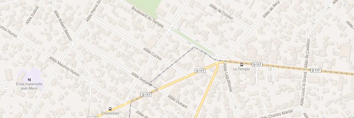 Plan du 31 All Cochin à Clichy-sous-Bois