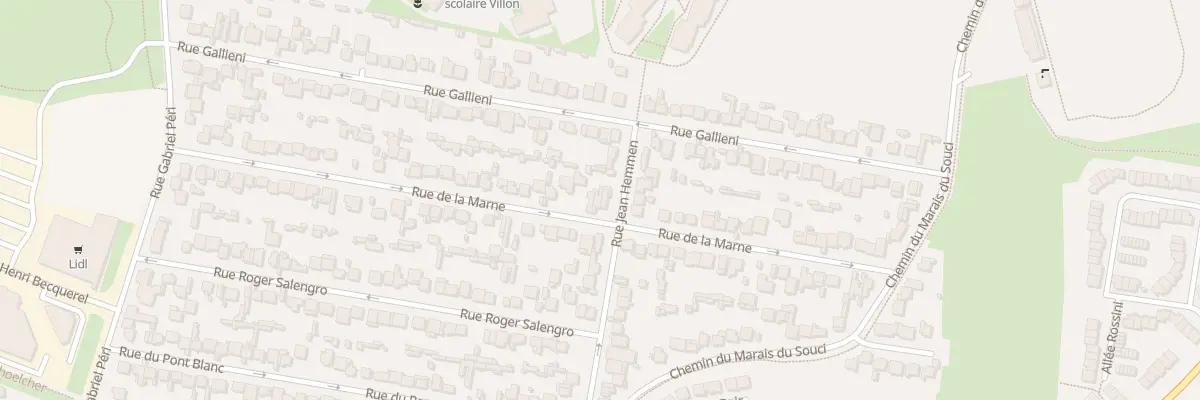 Plan du 57B Rue de la Marne à Sevran