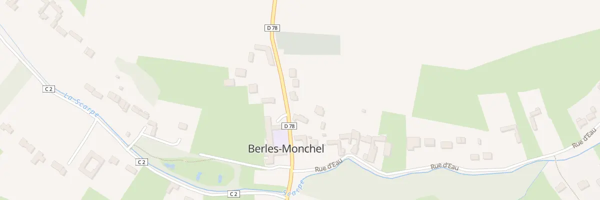 Plan du 7 Rue Jules de Bonnevallet à Berles-Monchel