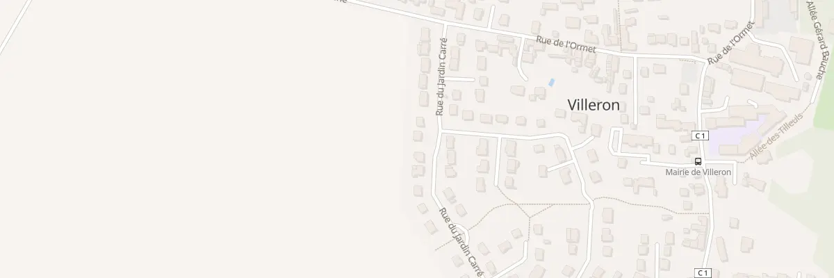Plan du 35 Rue du Jardin Carré à Villeron