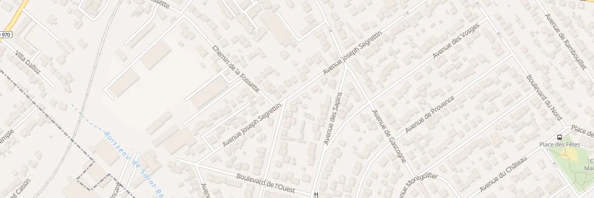 Plan du 43 Av Joseph Segrettin à Gagny